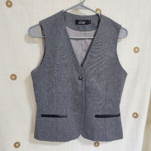 Jo-An Creative Grey Women's Vest Size Meduim